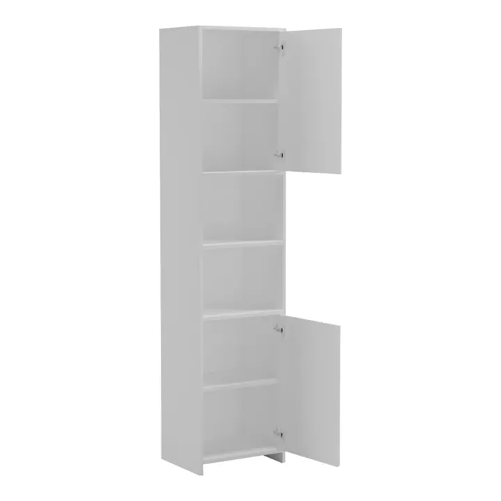 Column-cabinet Perlina pakoworld white 40x32x175cm