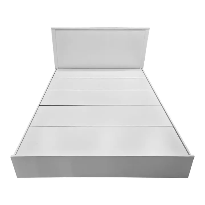 Bed with mattress Athos Utopia Pakoworld white 160x200cm