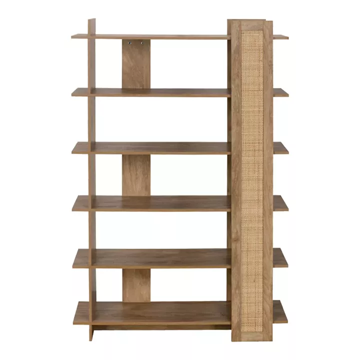 Bookcase Oslo pakoworld sonoma 100x32x146.5cm