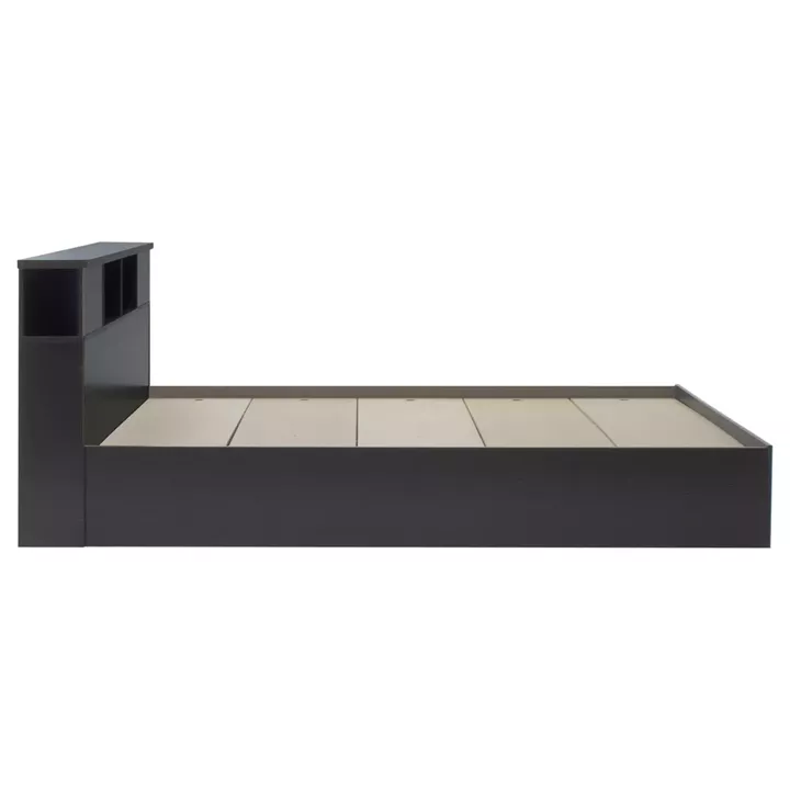 Bed with mattress Olympus Utopia pakoworld wenge 160x200cm