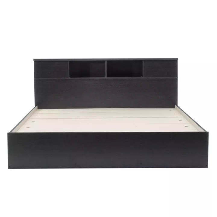 Bed with mattress Olympus Utopia pakoworld wenge 160x200cm