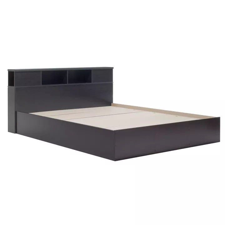 Bed with mattress Olympus Utopia pakoworld wenge 160x200cm