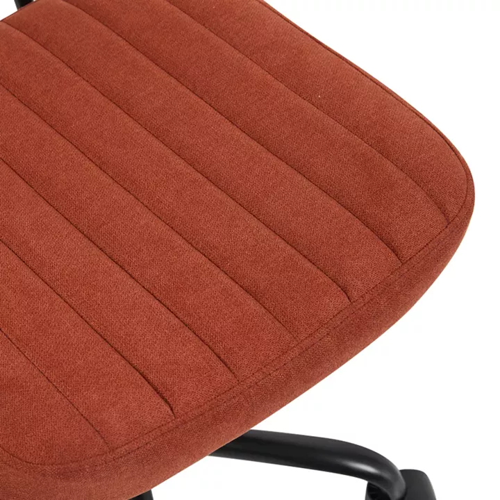 Office chair Warra pakoworld burgundy fabric 50x52x76-86cm
