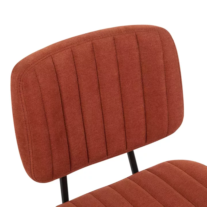 Office chair Warra pakoworld burgundy fabric 50x52x76-86cm