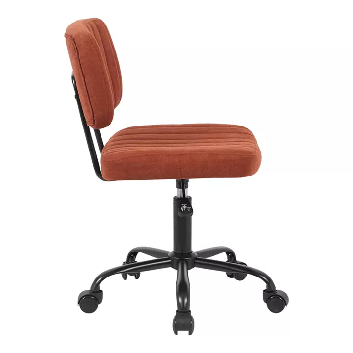 Office chair Warra pakoworld burgundy fabric 50x52x76-86cm
