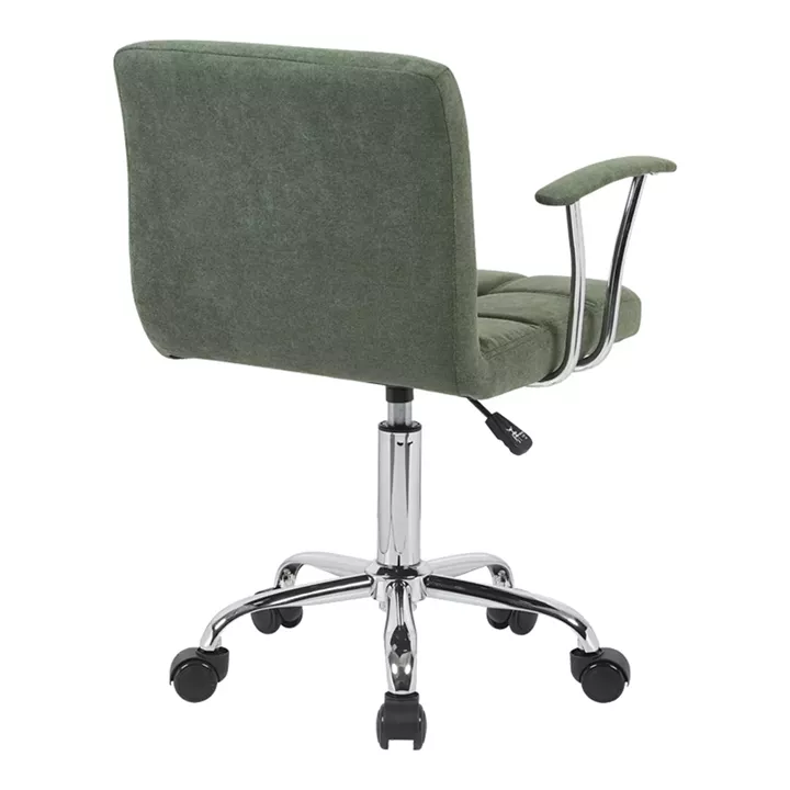 Office chair Buleco pakoworld olive green fabric 56x46x74-86cm