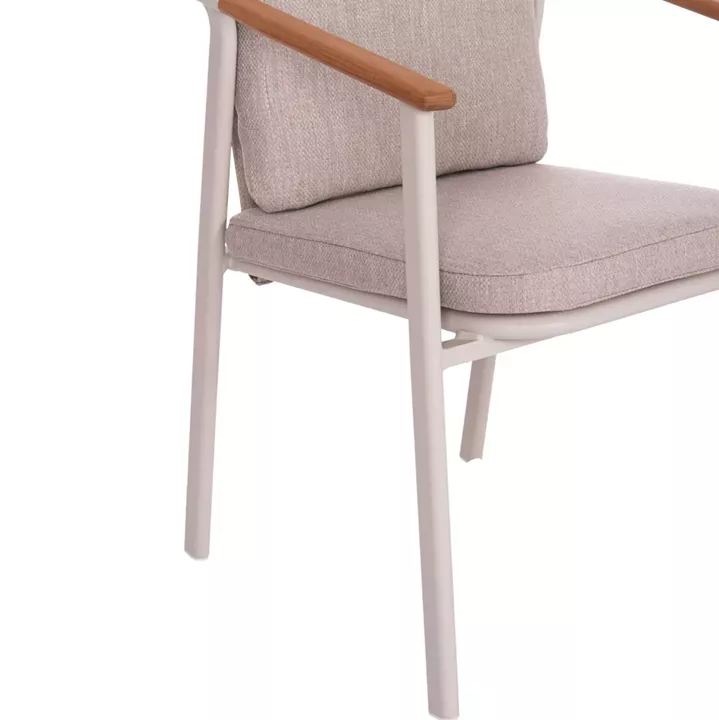 ΣΕΤ ΤΡΑΠΕΖΑΡΙΑΣ ΕΞ.ΧΩΡΟΥ 5ΤΜΧ SENTI HM11003.02 ΑΛΟΥΜ. ΚΡΕΜ & OLEFIN ΜΑΞΙΛΑΡΙΑ ΜΠΕΖ