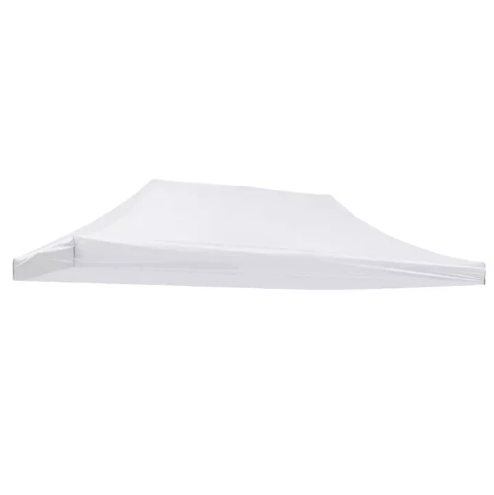REPLACEMENT SHADE FABRIC FOR HM6312 GAZEBO---WHITE--3x6m