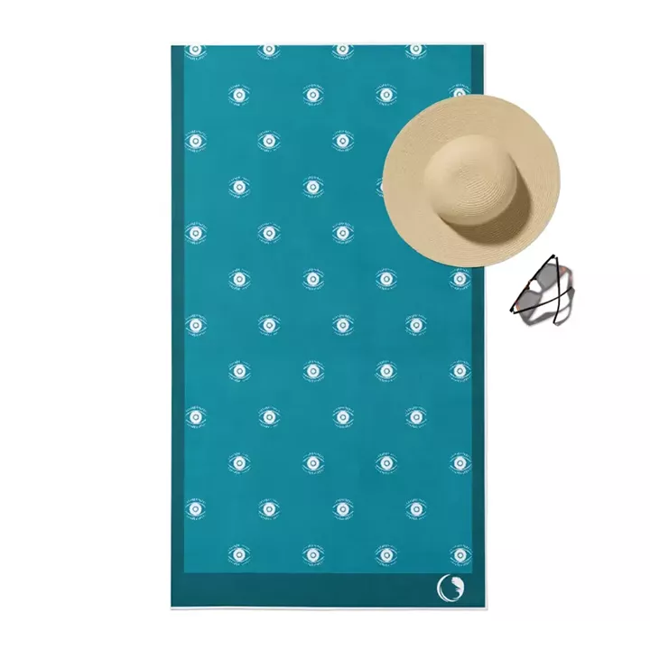 Πετσέτα Θαλάσσης Microfiber Quick Dry Azure