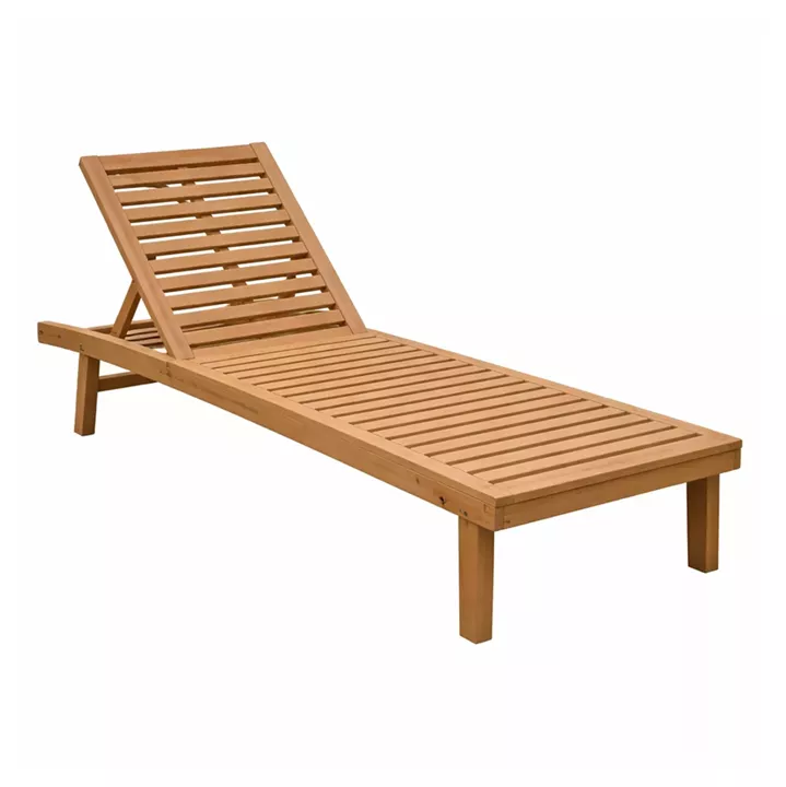 PROFESSIONAL SUNLOUNGER LUELLA HM6545 ACACIA WOOD--NATURAL COLOR 199.5x70x35Hcm.