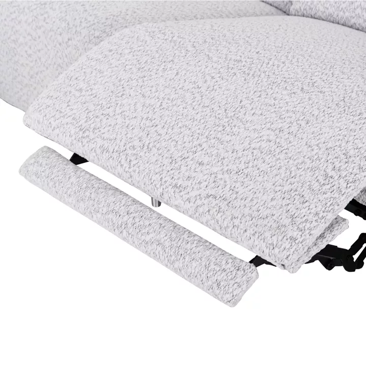 ΚΑΝΑΠΕΣ ΑΡΙΣΤΕΡΗ ΓΩΝΙΑ 3Θ ΜΕ RECLINE VALENTE HM3317.01L ΑΝΟΙΧΤΟ ΓΚΡΙ ΥΦΑΣΜΑ 275x160x104Yεκ