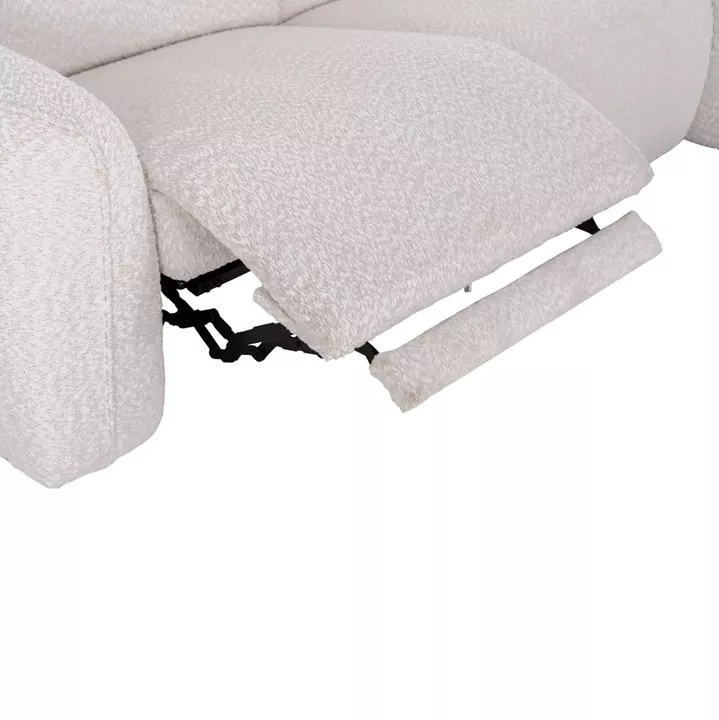 ΚΑΝΑΠΕΣ ΔΕΞΙΑ ΓΩΝΙΑ 3Θ ΜΕ RECLINE VALENTE HM3317.02R ΜΠΕΖ ΥΦΑΣΜΑ 275x160x104Yεκ