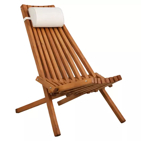 ΠΟΛΥΘΡΟΝΑ LOUNGE ΜΕ ΜΑΞΙΛΑΡΑΚΙ ΠΤΥΣΣΟΜΕΝΗ SHIGAN HM6530 ΞΥΛΟ ΑΚΑΚΙΑΣ 88x59x82.5Υεκ