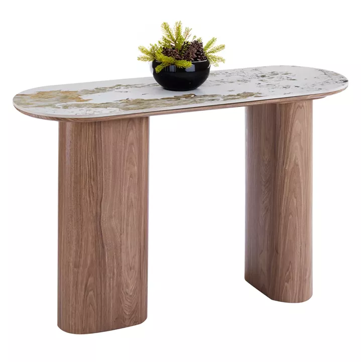 ΚΟΝΣΟΛΑ MARBLEX HM18446 ΚΕΡΑΜΙΚΟ TOP PANDORA--MDF ΠΟΔΙΑ 120x40x76Υεκ