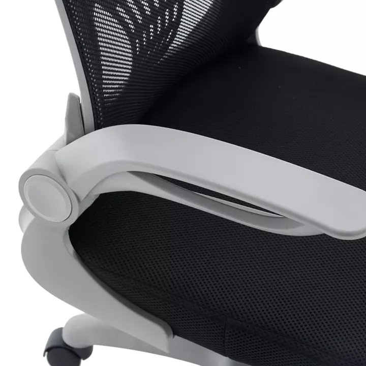 Work chair manager Annalise pakoworld black mesh 57x53x100cm