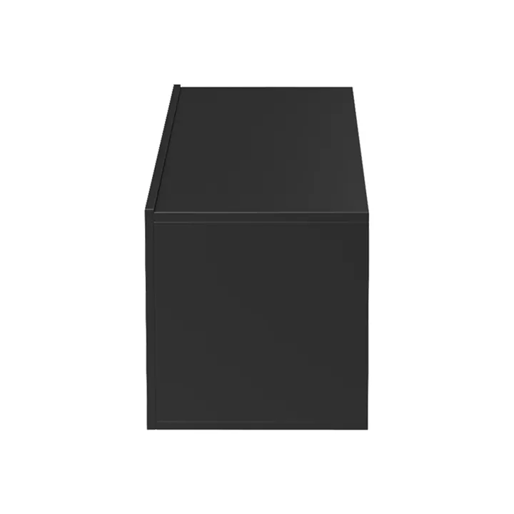Wall mounted Tv stand Olande pakoworld oak-black 210x35x48cm