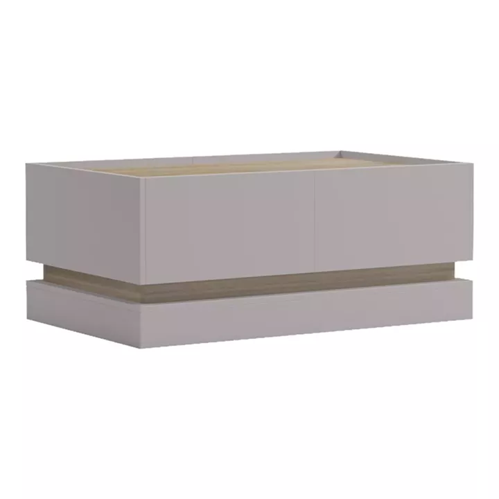 Coffee table Wendo pakoworld grey-sonoma 97x60x40cm