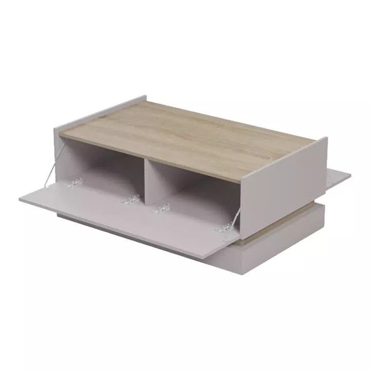 Coffee table Wendo pakoworld grey-sonoma 97x60x40cm
