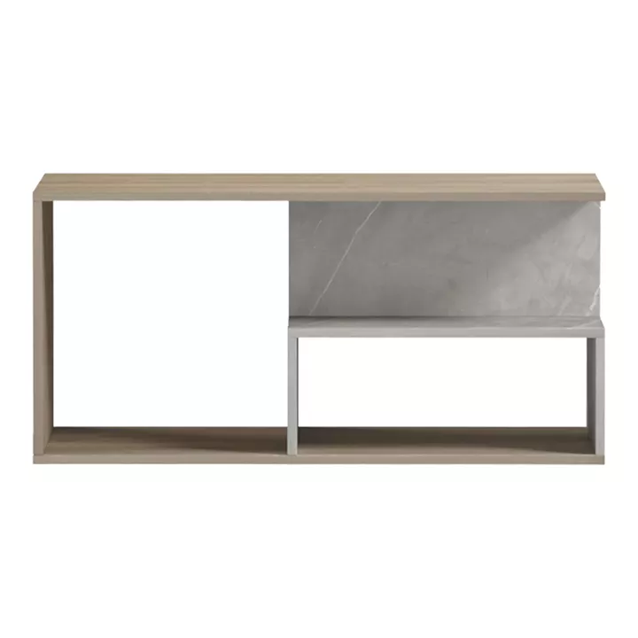 Coffee table Kelena pakoworld sonoma-beige marble look 90x51x43cm