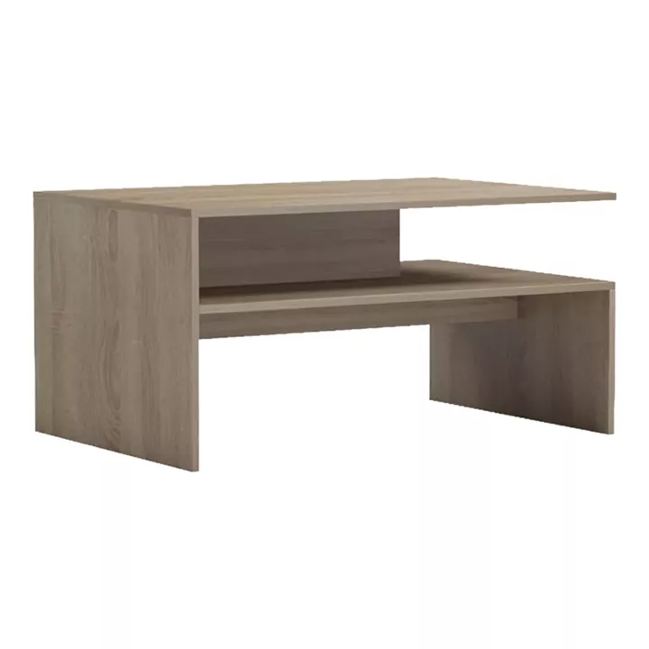 Τραπέζι σαλονιού Coffa pakoworld sonoma 90x60x45εκ