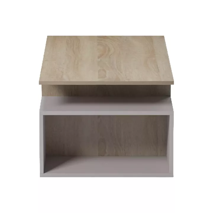 Coffee table Wendo pakoworld grey-sonoma 91x37x50cm