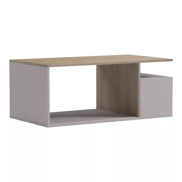 Coffee table Wendo pakoworld grey-sonoma 91x37x50cm