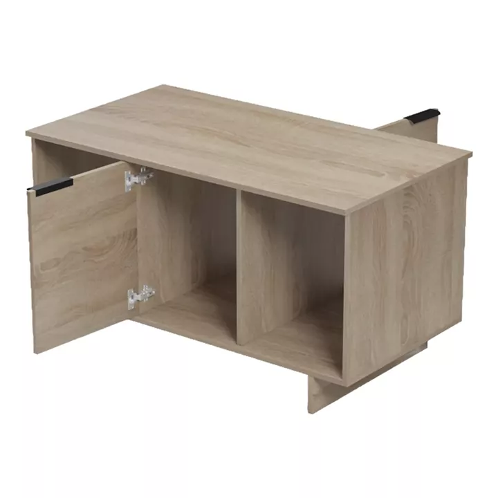 Coffee table Nalinda pakoworld sonoma 100x55x55cm