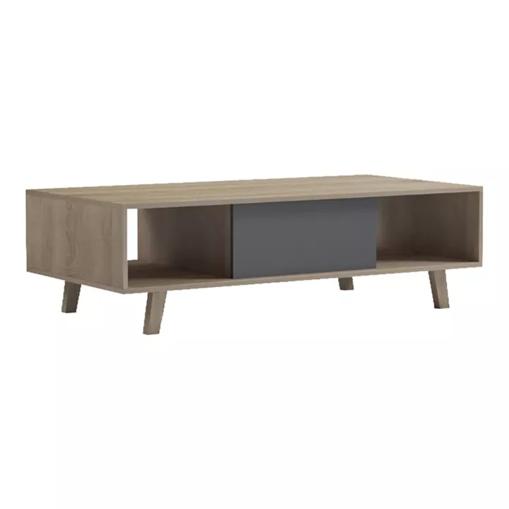 Coffee table Elonza pakoworld sonoma-anthracite 120x60x36cm