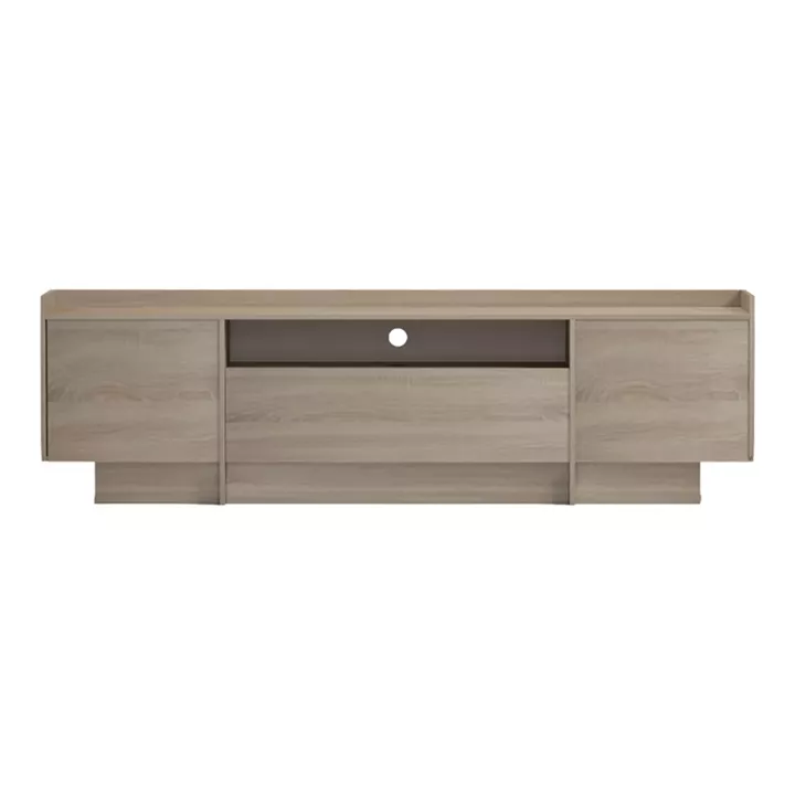 Έπιπλο τηλεόρασης Derden pakoworld sonoma 197x38x58εκ