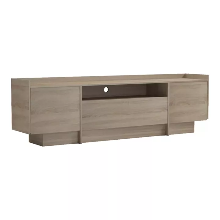 Έπιπλο τηλεόρασης Derden pakoworld sonoma 197x38x58εκ
