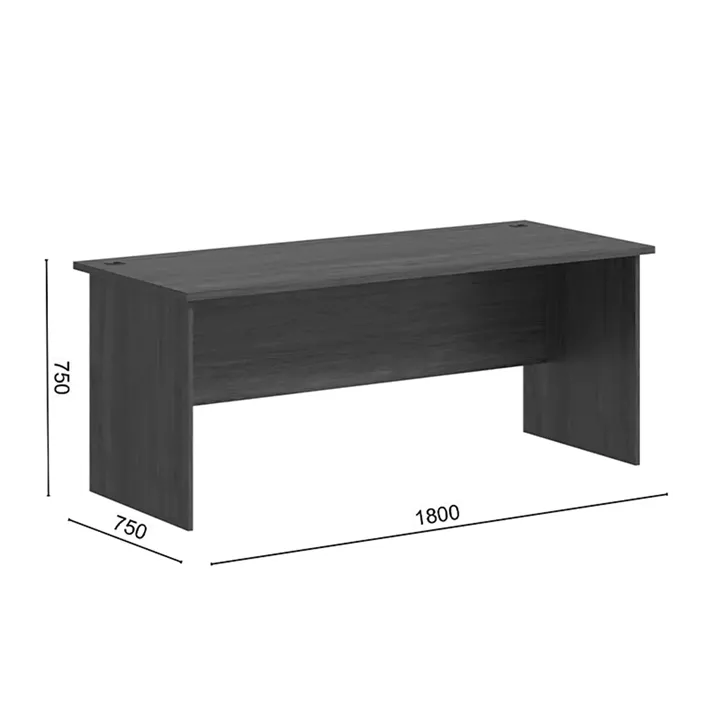 Professional desk Fesialo pakoworld wenge 180x75x75cm