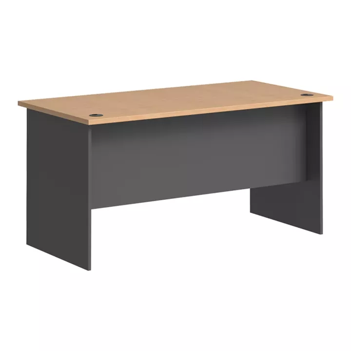 Professional desk Fesialo pakoworld natural-anthracite 150x75x75cm