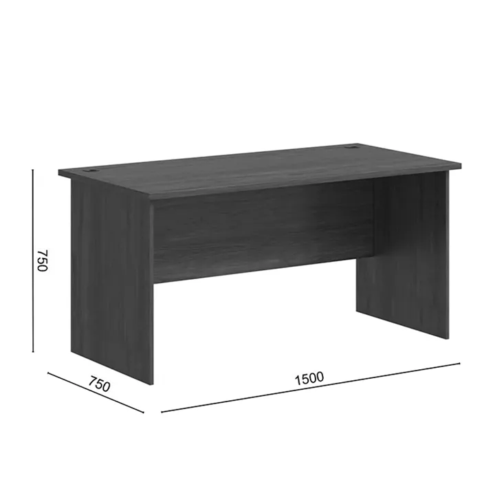 Professional desk Fesialo pakoworld wenge 150x75x75cm