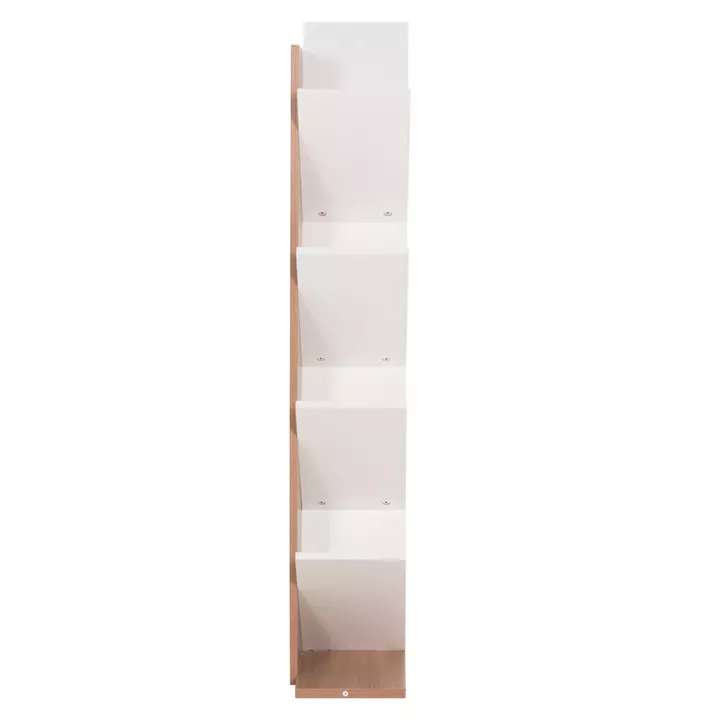 ΒΙΒΛΙΟΘΗΚΗ LIANA HM9028.14 ΜΕΛΑΜΙΝΗ SONAMA/ΛΕΥΚΟ 46x22x128,5Yεκ.