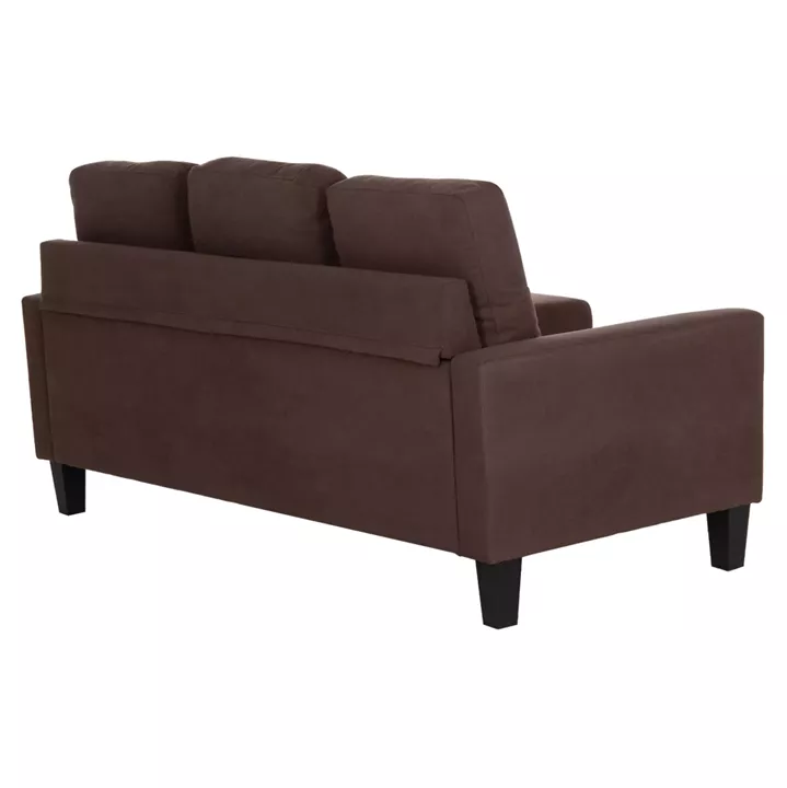 ΚΑΝΑΠΕΣ ΓΩΝΙΑ ΑΝΑΣΤΡΕΨΙΜΗ MEGGY HM3297.12 ΚΑΦΕ ΥΦΑΣΜΑ 184.5x129x86Yεκ.