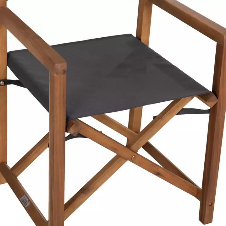 OUTDOOR DINING SET 5PCS SOUL HM10985.01 ACACIA WOOD--GREY TEXTILENE