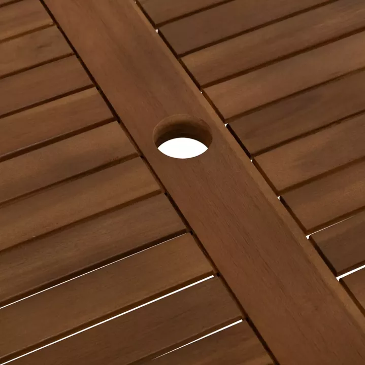 OUTDOOR DINING SET 5PCS SOUL HM10987.04 ACACIA WOOD--BEIGE TEXTILENE