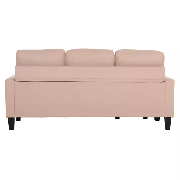ΚΑΝΑΠΕΣ ΓΩΝΙΑ ΑΝΑΣΤΡΕΨΙΜΗ MEGGY HM3297.13 ΜΠΕΖ ΥΦΑΣΜΑ 184.5x75-129x86Yεκ.