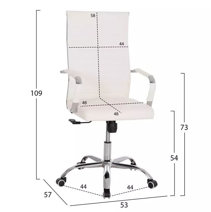 STUDENT SET 3PCS HM11206 STUDY DESK-BOOKCASE-OFFICE CHAIR---WHITE