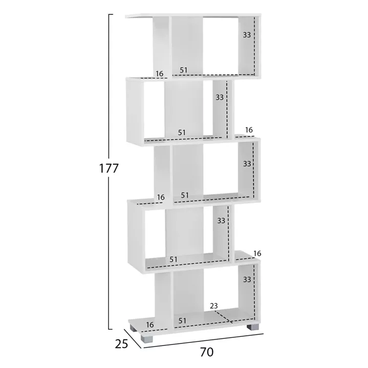 STUDENT SET 3PCS HM11206 STUDY DESK-BOOKCASE-OFFICE CHAIR---WHITE