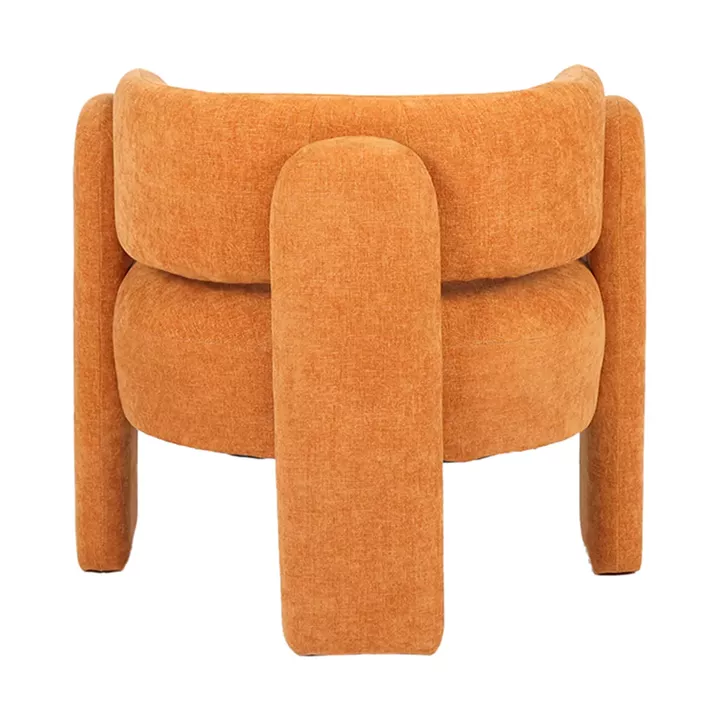 Armchair Janko pakoworld amber fabric 67x78x71cm