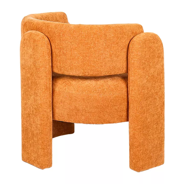 Armchair Janko pakoworld amber fabric 67x78x71cm