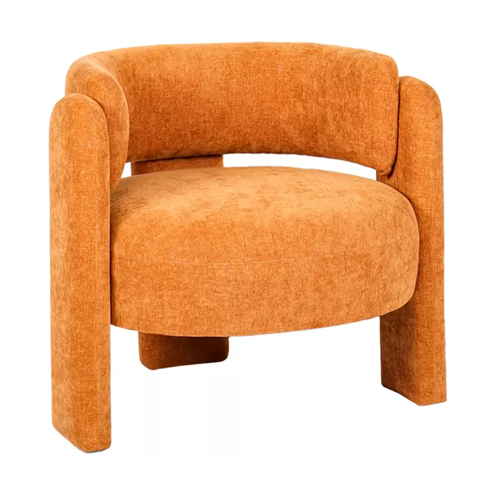 Armchair Janko pakoworld amber fabric 67x78x71cm