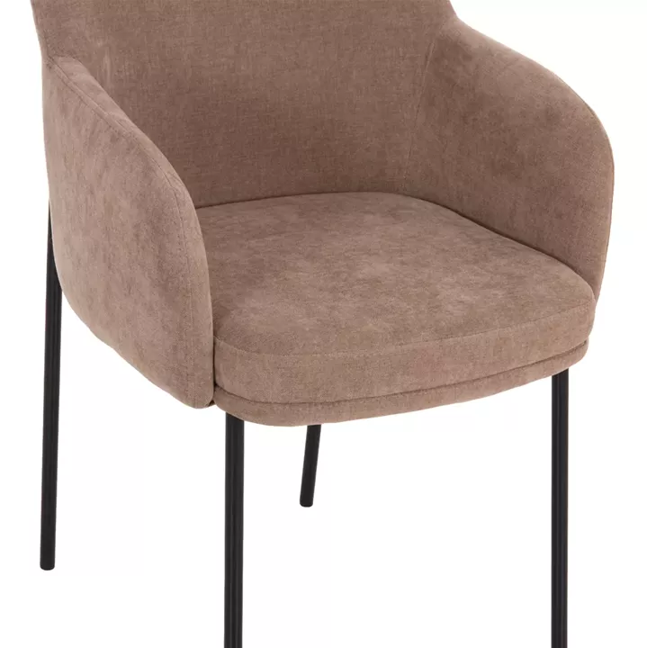 ΣΕΤ ΤΡΑΠΕΖΑΡΙΑΣ 5ΤΜΧ ΕΠΕΚΤΕΙΝΟΜΕΝΟ VERLO HM12106.03 MDF--ΥΦΑΣΜΑ TAUPE