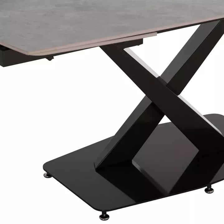 ΤΡΑΠΕΖΙ ΕΠΕΚΤΕΙΝΟΜΕΝΟ HOKU HM18410 ΚΕΡΑΜΙΚΟ TOP ΣΕ ΓΚΡΙ ΜΑΡΜΑΡΟ 165/240x90x75Υεκ.