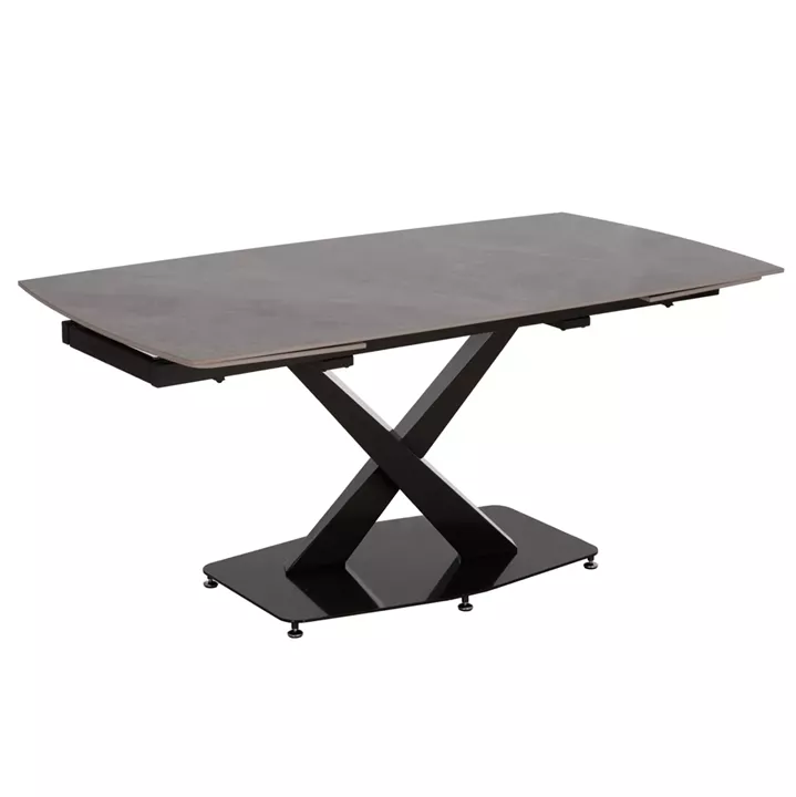 ΤΡΑΠΕΖΙ ΕΠΕΚΤΕΙΝΟΜΕΝΟ HOKU HM18410 ΚΕΡΑΜΙΚΟ TOP ΣΕ ΓΚΡΙ ΜΑΡΜΑΡΟ 165/240x90x75Υεκ.