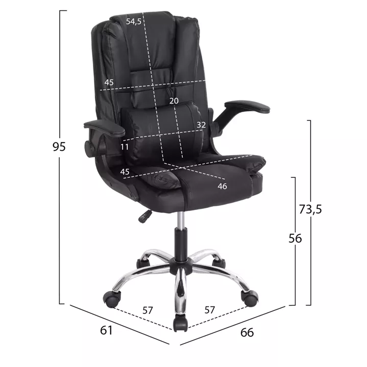 STUDENT SET 3PCS HM11211 STUDY DESK-BOOKCASE-OFFICE CHAIR---WALNUT/BLACK