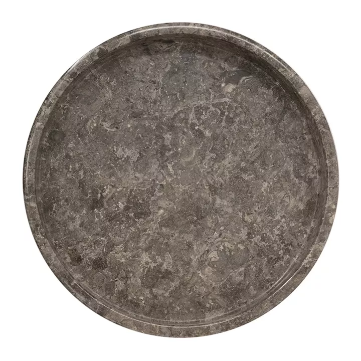 Artekko Marble Γκρι Μαρμάρινη Πιατέλα (25x25x8)cm