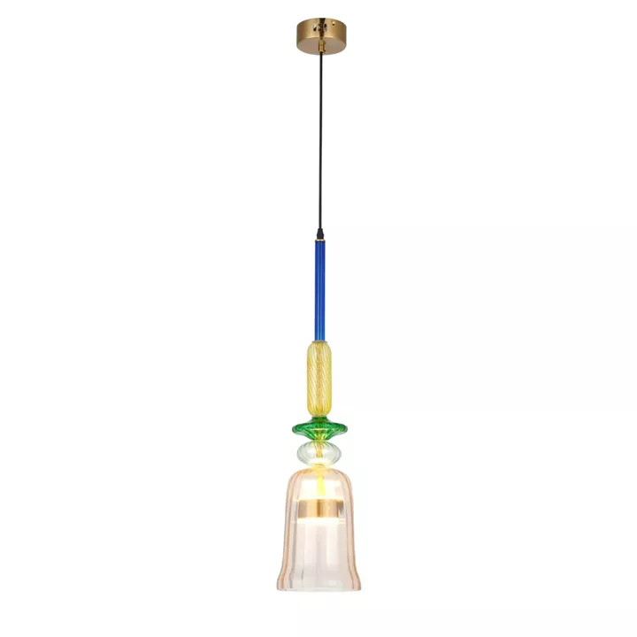 Artekko Rune Πολύχρωμο Μονόφωτο Φωτιστικό Οροφής LED (16x16)cm