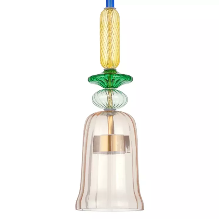 Artekko Rune Πολύχρωμο Μονόφωτο Φωτιστικό Οροφής LED (16x16)cm